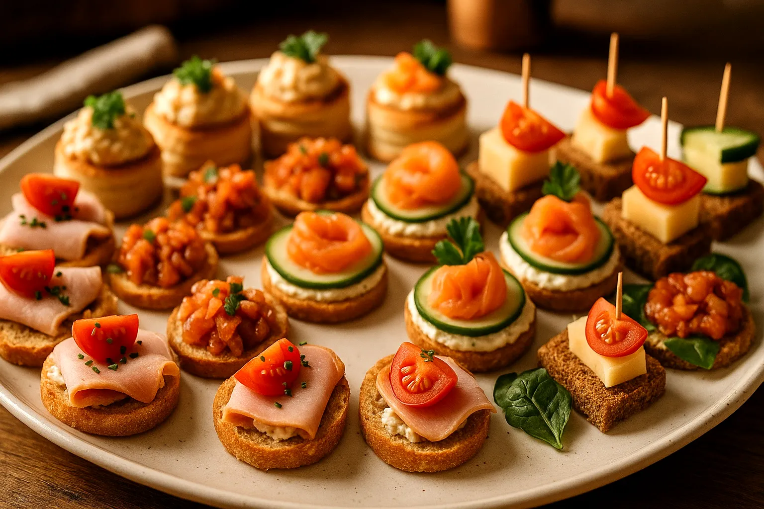 Topla i hladna predjela za proslave